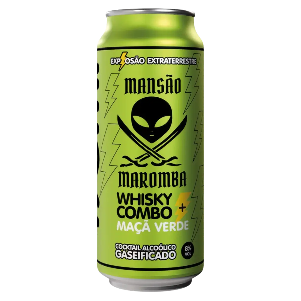 Whisky + Combo Maçã Verde 473ml (6 unidades) • Express